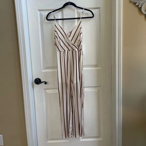 Stripe Jumpsuit